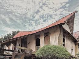 Kebanyakan rumah tradisional dibina daripada kayu. Jenis Rumah Adat Riau Greatnesia