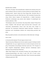 Ampertandingan ini dinamakan kejohanan bola jaring penjara malaysia2. Sejarah Dan Maklumat Bola Jaring Flip Ebook Pages 1 15 Anyflip Anyflip