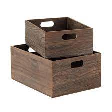 Use it to store all kinds of small and medium items. Wooden Storage Bins Box With Handles Buy Wood Box Pine Wood Box Tissue Box Cover Wood Product On Alibaba Com