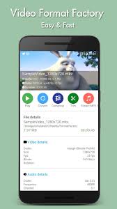 Easy and fast video and audio converter. Video Format Factory For Android Apk Download