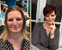 finally i've changed my look with this short Haircut. i don't know if it  suits me or not