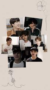 Wallpaper Iphone Bts Ot7 All Lockscreen Wallpaper Simple Aesthetic Girlywallpaperipho Iphone Wallpaper Bts Bts Wallpaper Bts Aesthetic Wallpaper For Phone