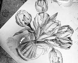 Jika mendengar perkataan ini pasti yang terlintas dibenak fikiran kita dan semua. 32 Gambar Bunga Kartun Yang Indah 1000 Gambar Sketsa Wajah Pemandangan Bunga Lengkap Download Lata Flower Sketches Flower Drawing Beautiful Flowers Images