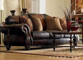 Leather living room furniture sets : Design An Elegant Western Living Room With Havertys Grand Castleton Sofa With A Brown Leather Sofa Decor Black Sofa Living Room Western Living Room Furniture