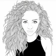 Dessins De Fille Tumblr Boucles Dessin Fille Cheveux Illustration Amour Photo Tumblr Dessins De Fille Dessin De Fille Et Dessin