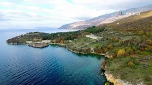 Lake Ohrid Macedonian Ohridsko Ezero Albanian Liqeni I Ohrit Liqeni I Pogradecit Straddles The Mountainous B World Heritage Sites Lake Aquatic Ecosystem