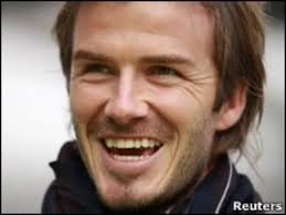 An nada Beckham kyaftin a LA Galaxy