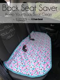 Back Seat Saver Keep Your Car Seat Clean Life Hack Proyectos De Costura Tutoriales De Costura Organizador De Carro