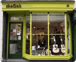 Acoustic Guitar Store Guitar Store Guitar Display Music Shop