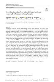 Sultan pahang passed away holiday. Pdf Understanding Urban Flood Vulnerability And Resilience A Case Study Of Kuantan Pahang Malaysia