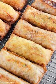 Risol Bihun Vermicelli Spring Rolls Recipe Spring Rolls Spring Roll Recipe Cooking