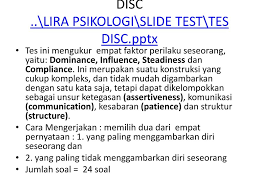 Compress pdf file to get the same pdf quality but less filesize. Contoh Soal Psikotes Disc Dan Jawabannya
