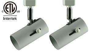 Bulb Not Included King Sha Black Gu10 Line Voltage Track Lighting Head Compatible H Type Track Systems Etl Listed Heads