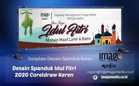 Warga mengikuti salat idul fitri 1441 h di masjid al istiqomah, minggu (24/5/2020). Desain Spanduk Idul Fitri 2020 Coreldraw Keren Imago Media Home Of Creativity