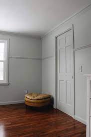 If you have a chair rail or wainscoting and you want to paint the top and bottom of the walls different colors, it's best to use the darker color on the bottom portion and the lighter on top. Rachel Schultz Painting Walls And Trim The Same Color