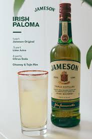 Irish Paloma Recipe In 2020 Jameson Irish Whiskey Irish Whiskey Drinks Best Irish Whiskey