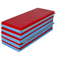 Folding Gym Mats 4x8 Ft X 1 5 Inch V2 18 Oz Folding Gym Mat Gym Mats Gym Flooring Tiles