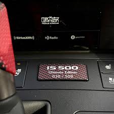 ✨ Inside the cabin, the 2025 #Lexus IS 500 Ultimate Edition 5.0L V8  features a color theme of Circuit Red and Black, with seats trimmed in a  combination of NuLuxe and Ultrasuede�,