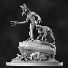 Demogorgon Stranger Things 3d Printed Model Stl 3d Printing Models In 2020 Demogorgon Stranger Things Prints Stranger Things