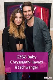 Diese besondere form der blutarmut kann nur durch eine stammzellenspende behandelt werden. Gzsz Star Chryssanthi Kavazi Ist Schwanger Gzsz Stars Gzsz Schwanger