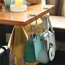 Portable Metal Foldable Bag Holder Purse Handbag Shell Bag Purse Hook Hanger Folding Table Butterfly Hook Https Etsy Me Purse Hook Foldable Bag Metallic Bag