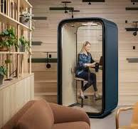 Custom-Made Office Pods by Framery and Ultra