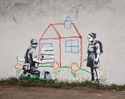 Latest Artworks By Banksy In La Ba Street Art Street Graffiti Political Artwork Street Art Banksy