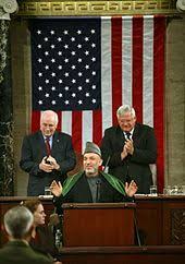 The first president of afghanistan after the 2001 invasion, hamid karzai, announces that he and his daughters are remaining in kabul as he appeals the taliban to respect his life and civilians in afghanistan. Hamid Karzai Wikipedia