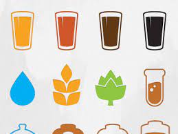Beer Icons Beer Icon Craft Beer Labels Beer Tattoos