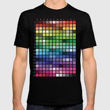 Color Chart T Shirt By Patternrecognitionbyannembray