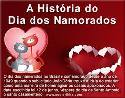 O dia dos namorados no brasil é comemorado dia 12 de junho. A Historia Do Dia Dos Namorados No Brasil