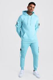 Poshmark makes shopping fun, affordable & easy! Official Man Deep Cuff Utility Tracksuit Boohoo Mens Casual Outfits Track Suit Men Tracksuit