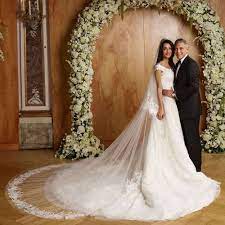 Tuxedo jacket, tuxedo shirt, tuxedo pants, dress shoes (i also like the idea of the antique silver cufflinks, but i haven't managed to get my hands on them yet.) for her: The 10 Most Expensive Wedding Dresses Of All Time