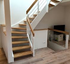 Beidseitige Wangentreppen Treppe Haus Haus Treppe Holz