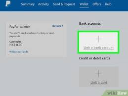 To link your bank account to your paypal account, follow the following steps: 4 Ways To Add Money To Paypal Wikihow