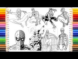 Videos for kids.#spiderman #spidermancoloringpages #coloringbook. Spider Man Coloring Book Spider Man 50 Plus Videos Coloring Pages Youtube