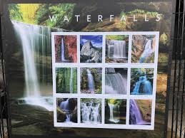 Waterfalls Stamps Unveiled in Yellowstone | Wyoming Public Media