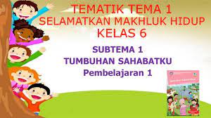 Check spelling or type a new query. Kelas 6 Tematik Tema 1 Selamatkan Makhluk Hidup Subtema 1 Pembelajaran 1 Youtube
