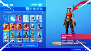 A new fortnite update dropped today across ps4, xbox one, pc, nintendo switch, and mobile devices, and like clockwork, the new files of this update have with this latest update, epic games didn't really add any notable skins, but they did add an emote for the popular tiktok dance, renegade. I Have Every Item On Fortnite Every Skin Emote Pickaxe Glider And Ect Renegade Emote Youtube