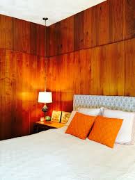 This wood paneling made a point of announcing that it was wood. Should I Change All Of The Paneling In My 1966 Mid Century Ranch Or Ju