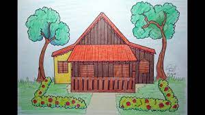 Rumah adat jawa barat = sunda. 30 Gambar Rumah Betawi Kartun Terbaru Koleksi Gambar Rumah Terlengkap