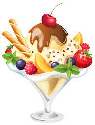 Ice Cream Sundae Png Clipart Image Ice Cream Sundae Food Art Food Illustrations