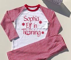 Personalised Childrens Pyjamas Etsy Childrens Pyjamas Christmas Pajamas Unisex Pajamas