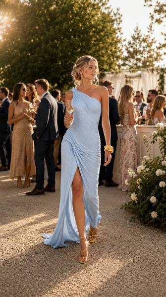 Light Blue Pool Party Outfits