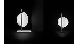 3d model superluna floor lamp designed by victor vasilev and manufactured by oluce. Superluna Table Lamp By Oluce Switch Modern