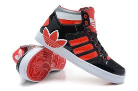 Adidas Black And Red High Tops Pin By Maeteyona Smith On Adidas Only Adidas Shoes Originals Adidas Casual Shoes Adidas High Tops