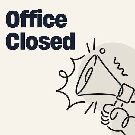 Due to the continued inclement weather, our office will be closed today, January 26, through Wednesday, January 28. If there is an immediate need, please reach out to a minister directly. Stay