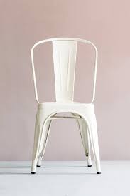 Beyaz Tolix Sandalye Sandalye Tasarim