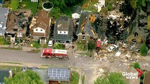News from london, ontario, and beyond. Aerial Video Shows Extensive Damage Of London Ont Gas Explosion Watch News Videos Online
