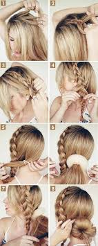 Braids, ponytails, half up half down, evening looks and hair styles with step by step tutorial. Step By Step Simple Easy Hairstyles For Long Hair Simple Hair Style